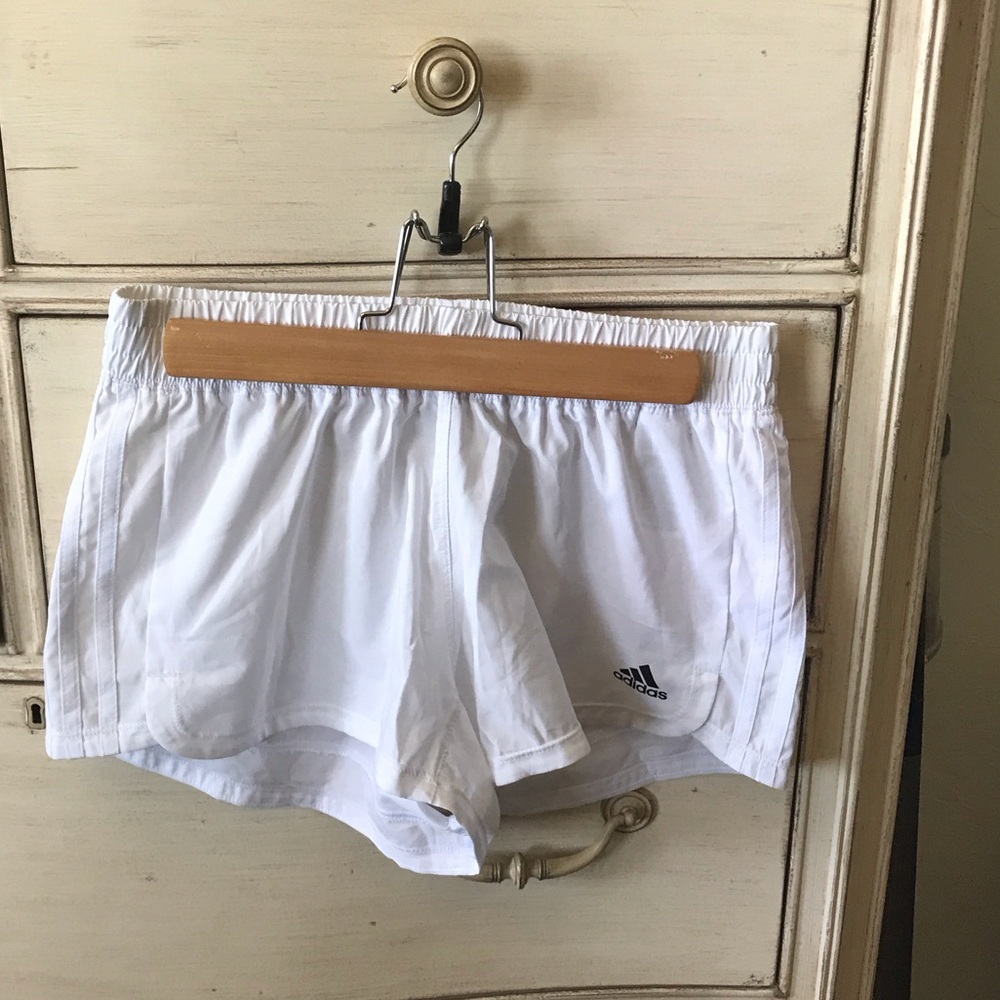 Adidas Women's Athletic White Shorts